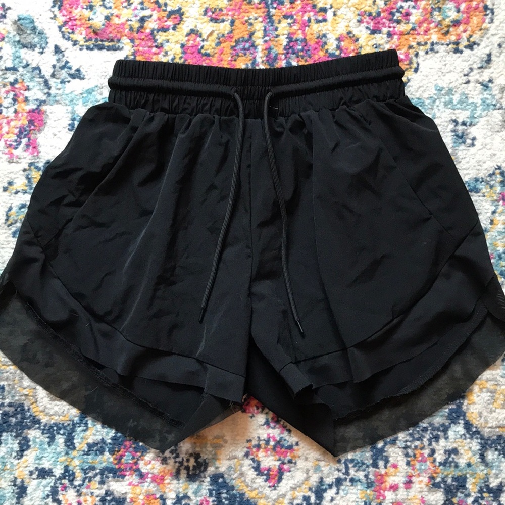 Black Workout Shorts